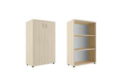 Шкаф средний закрытый Trend TRD28543508 77,6x36x122,8