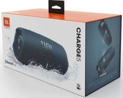 Колонка портативная JBL Charge 5, 40Вт, синий