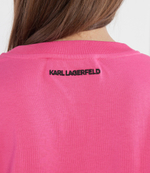 Платье karl signature slv hem Karl Lagerfeld - розовый(235W1357)
