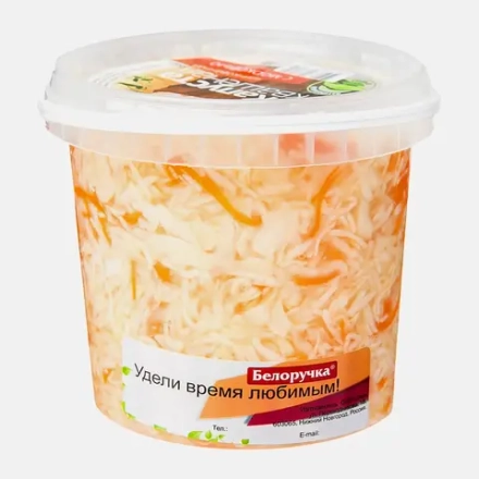 Капуста квашеная с морковью