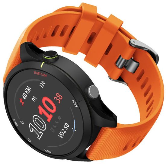 Ремешок Quick Release 22 мм силиконовый для Garmin Forerunner 255 / 265 / 745, Venu 2, Vivoactive 4 быстросъемный
