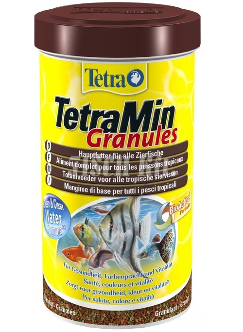 Корм для рыб TetraMin Granules, гранулы д/рыб 500мл