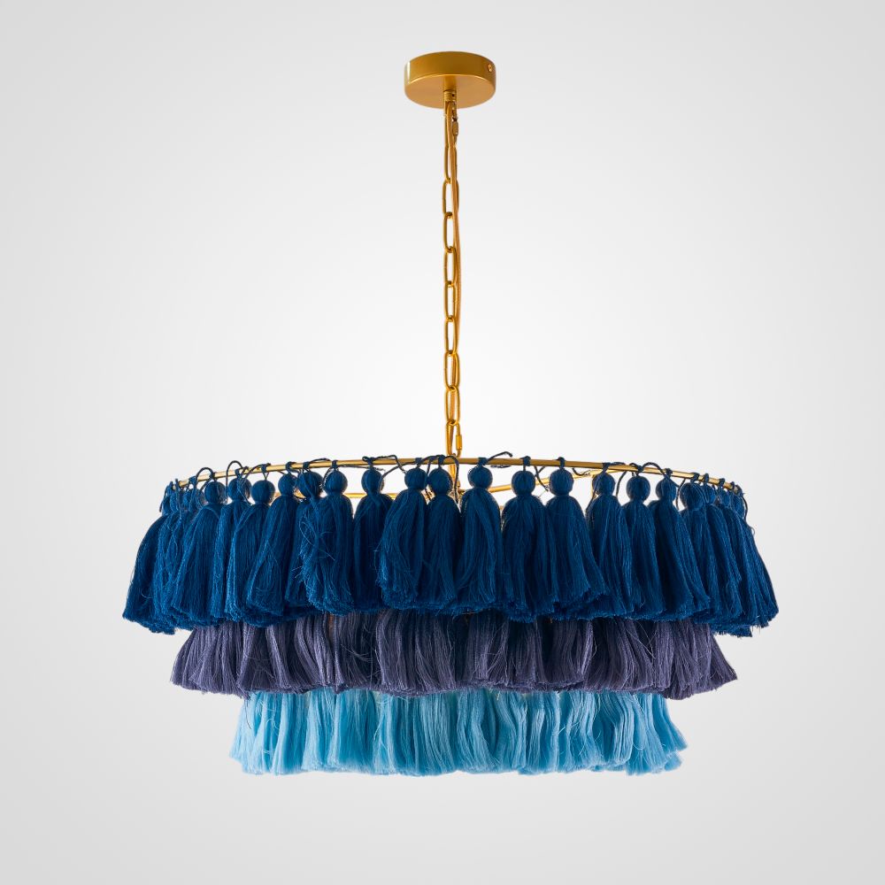 Подвесная Люстра Tassel Синий By Imperiumloft