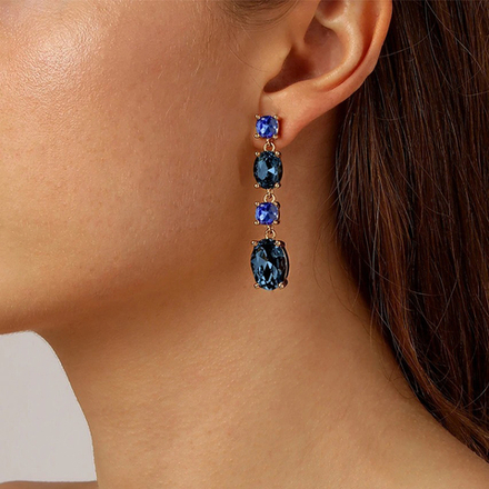 Серьги Dyrberg Kern CORNELIA SG BLUE 430157