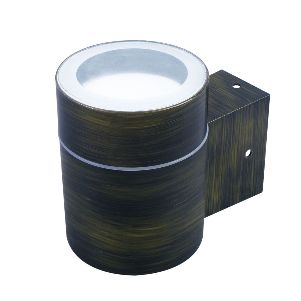 UUL-S91A 50W-GX53 IP65 BRONZE Светильник уличный. под лампу GX53. Архитектурный накладной. Корпус бронза. TM Uniel