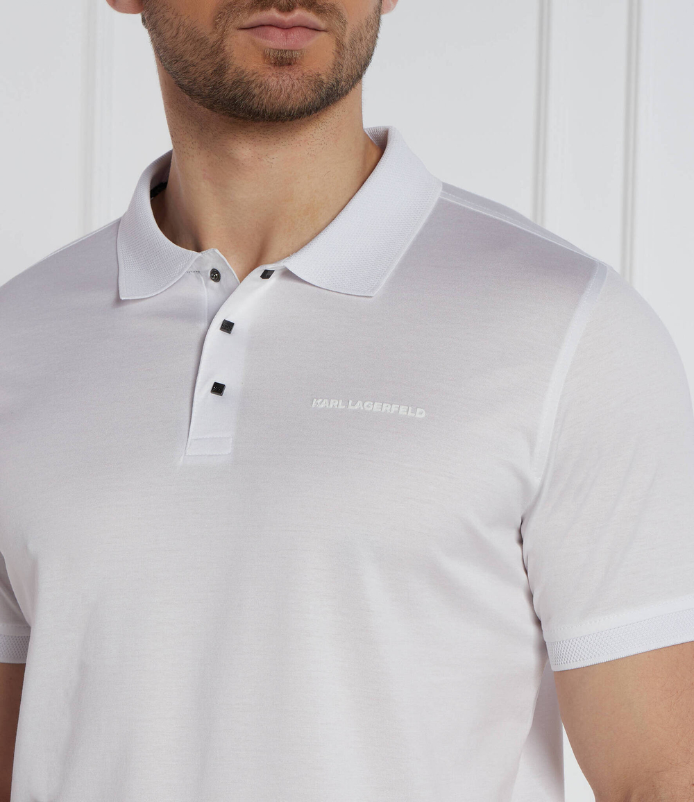 Поло Karl Lagerfeld - белый(745000 542200)