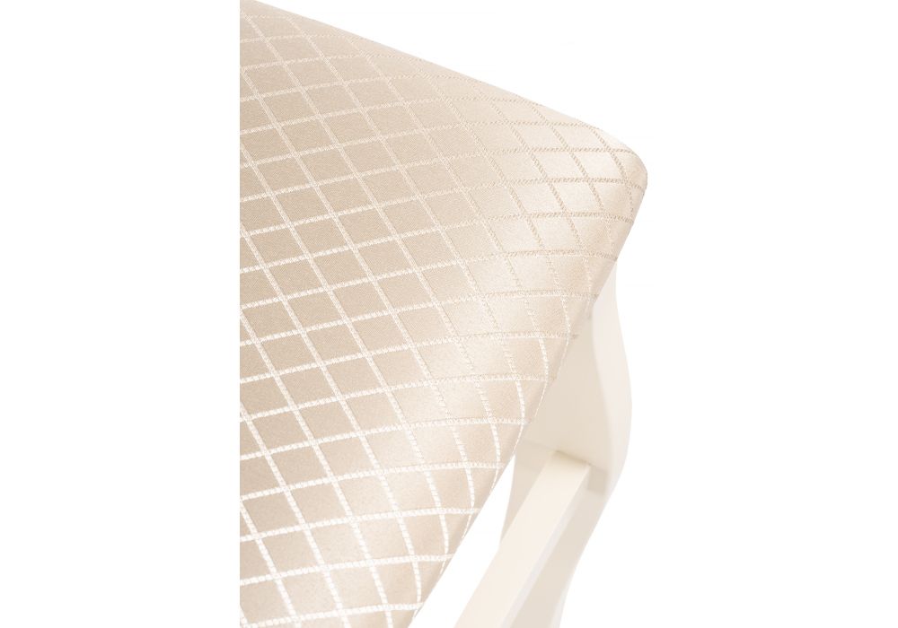 Табурет Хаконэ молочный / ромб