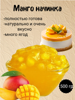 Наполнитель Фруктовый термостабильный Манго. 500 гр.