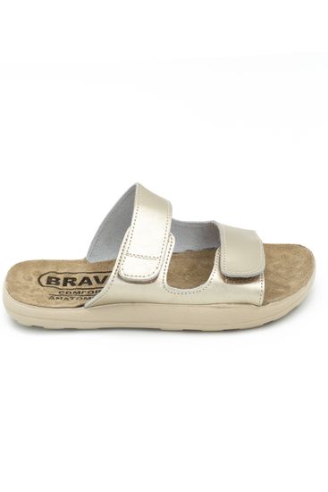 «Marija» | Женские сабо (Бежево-жемчужный)