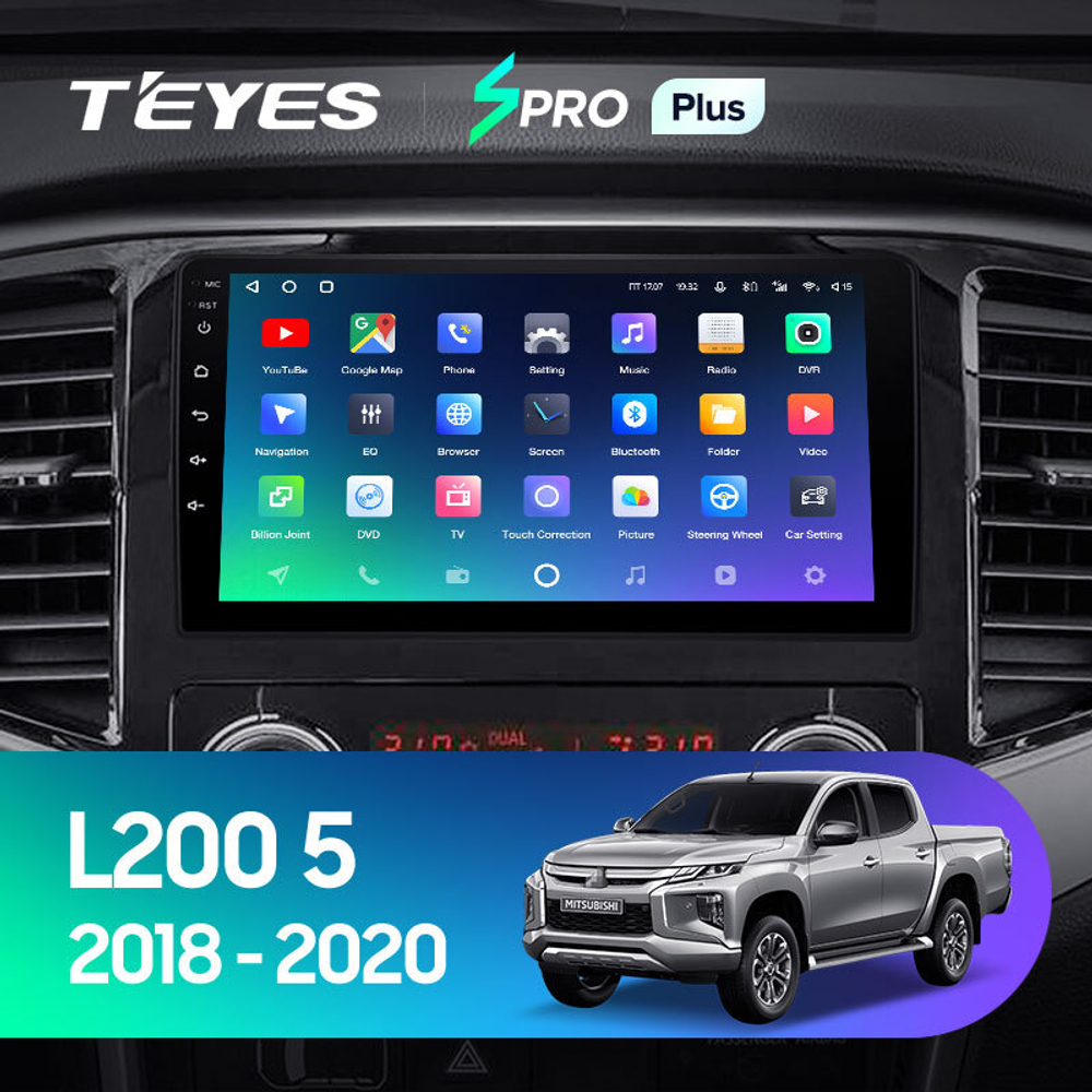 Teyes SPRO Plus 9" для Mitsubishi L200 5 2018-2020