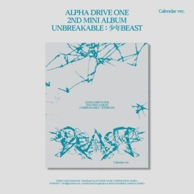 (ПРЕДЗАКАЗ) Альбом ALPHA DRIVE ONE - UNBREAKABLE : BEAST 2nd Mini Album CALENDAR Version