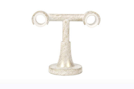 Держатель потолочный 16 мм слоновая кость