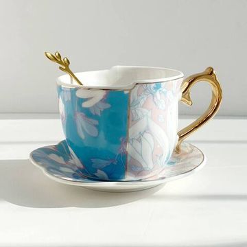 Чайная пара «Двойная», 280 мл,  керамика