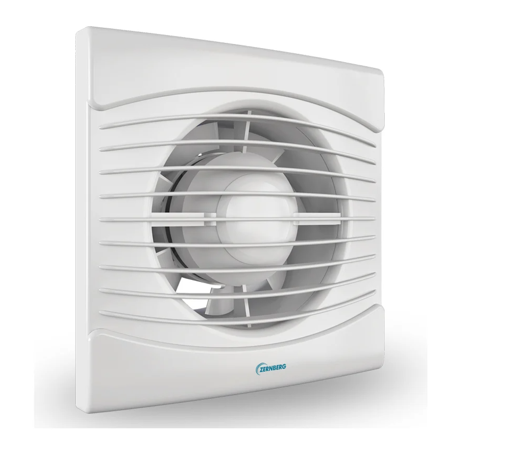 ZERNBERG Вентилятор Kvarz 100 осевой,сетка 90м3/ч 14Вт укороченный патрубок