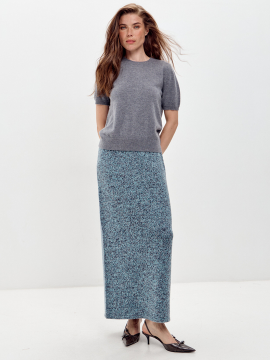 Кашемировая футболка