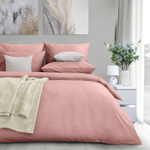 Комплект постельного белья Verossa Stripe Rouge ЕВРО с наволочками 50/70 и 70/70