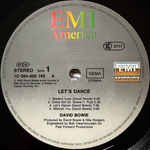 David Bowie - Let's Dance (Германия 1983г.)
