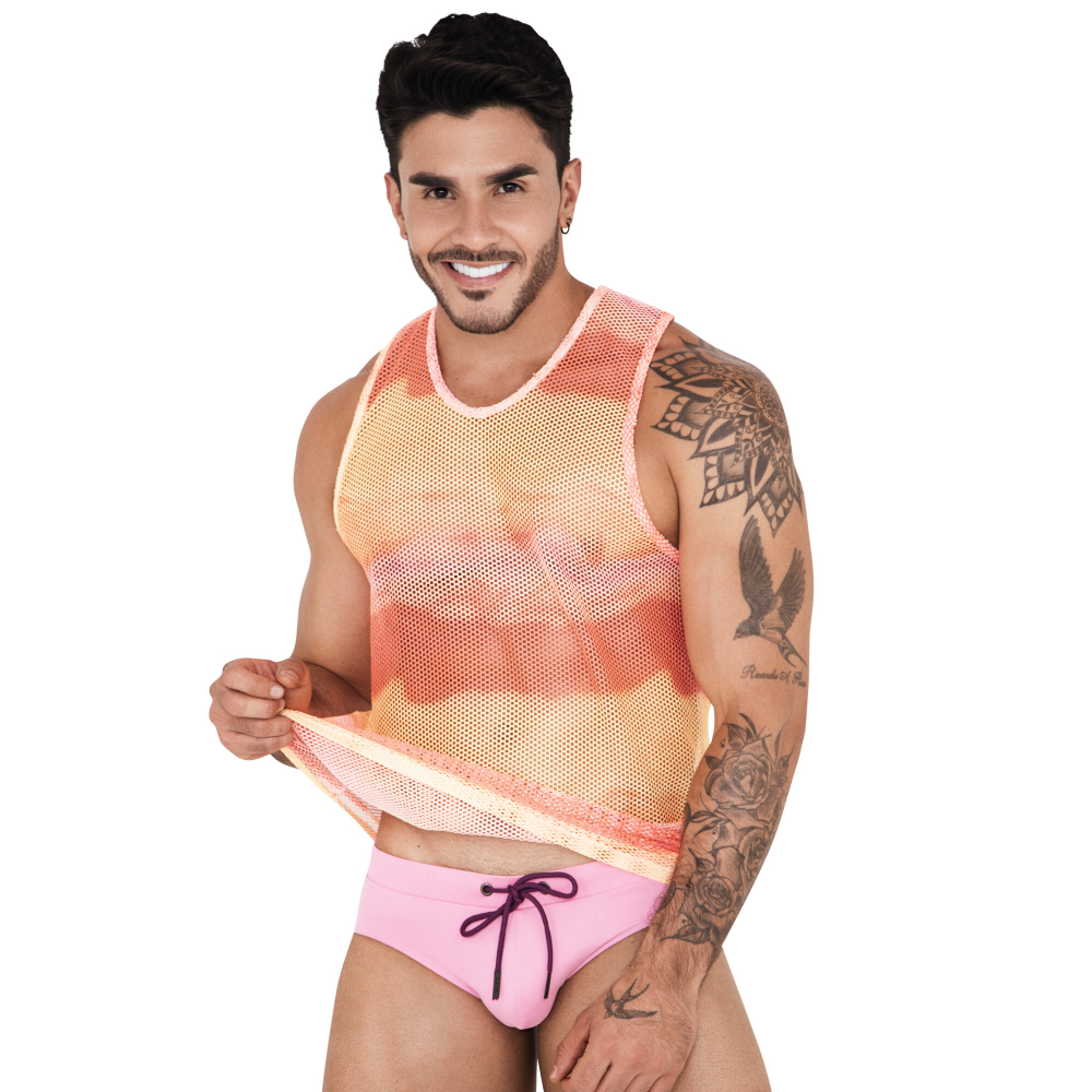 Мужская майка желтая Clever ADRIATIC TANK TOP 152103