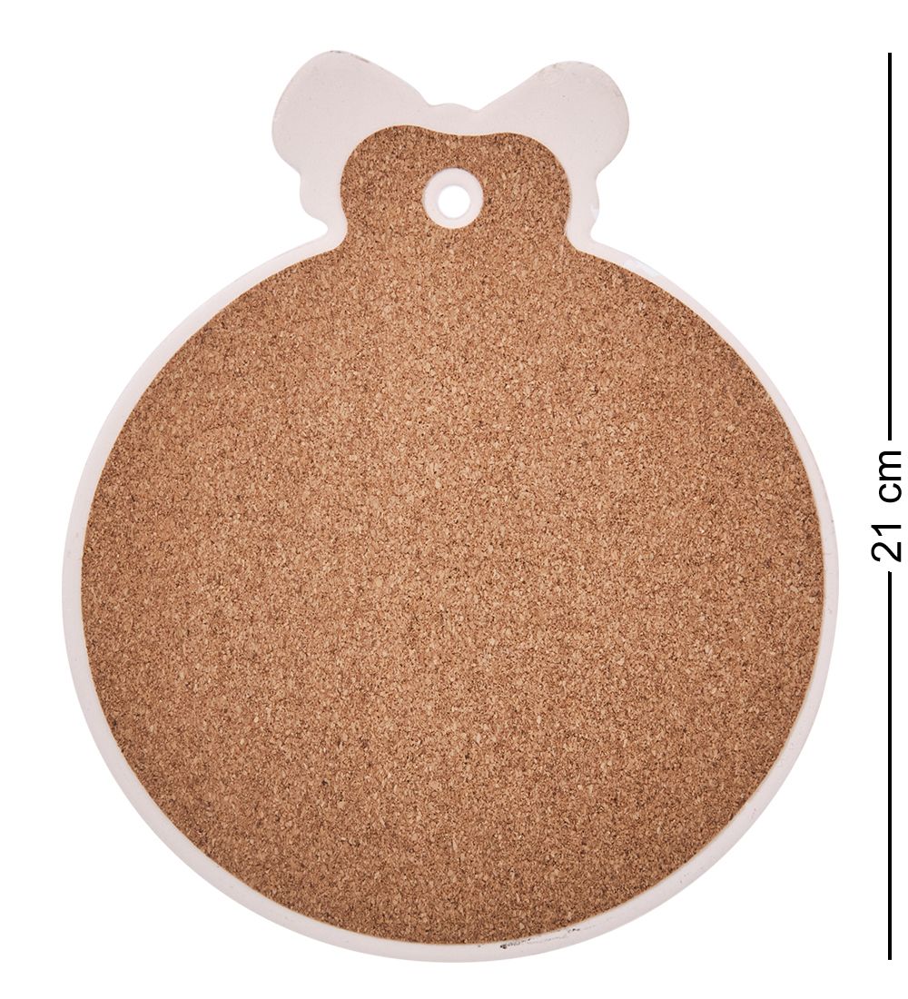 CT-10/1 Подставка под горячее «Снеговик»