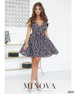 Платье 2013-синий Minova