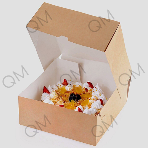 Упаковка ECO CAKE 6000 для десертов 5 упак. 15 шт р-р 255*255*105 мм крафт, 15шт