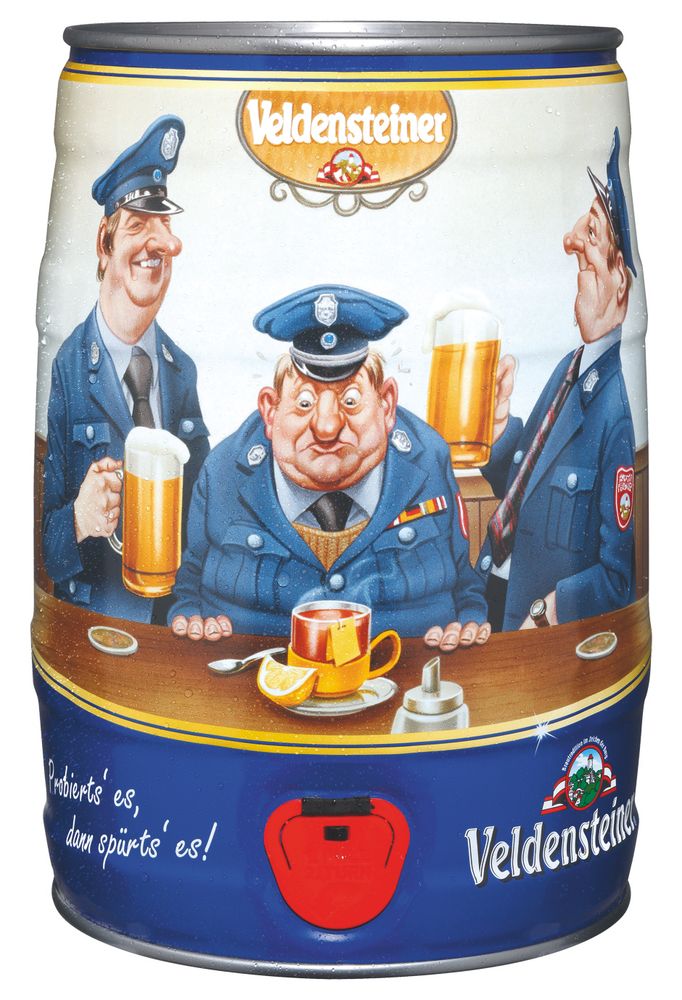 Бочонок пива Фельденштайнер Пилз / Veldensteiner Pils 5л