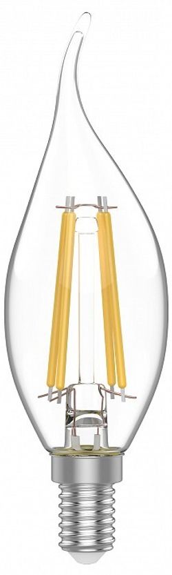 Лампа светодиодная Gauss Basic Filament E14 4.5Вт 4100K 1041125