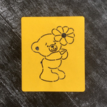 Мишка Тедди №1 с цветочком