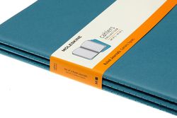 Блокнот Moleskine Cahier Journal XLarge 190х250 мм 120 стр линейка 3 шт (CH021B44)