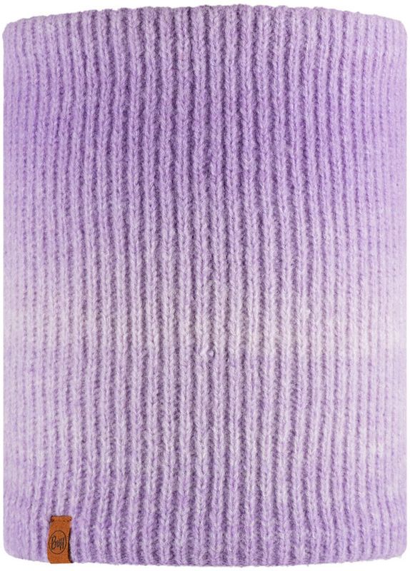 Вязаный шарф-труба с флисом Buff Neckwarmer Knitted Polar Marin Lavender Фото 1