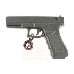Модель пистолета Cyma Glock 18C AEP Mosfet USB, Black