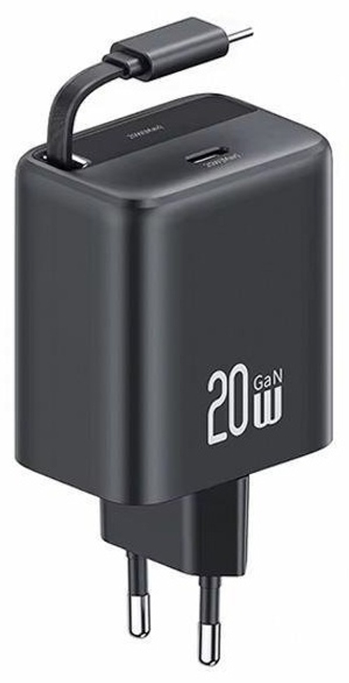 Зарядное устройство Usams CC233 YC Series USB Type-C черный
