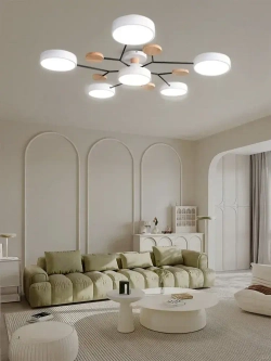 Люстра потолочная светодиодная на кухню, прихожую и спальню,72 Вт