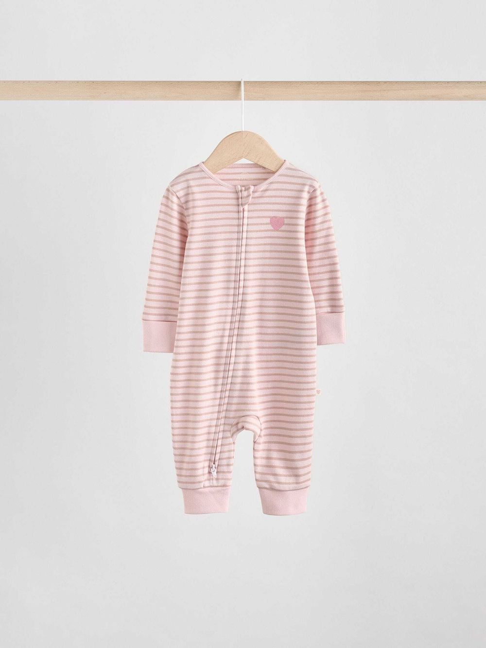 Комбинезон / Cлип для малышей Next AW2-289, 4 шт., Розовый, Бежевый