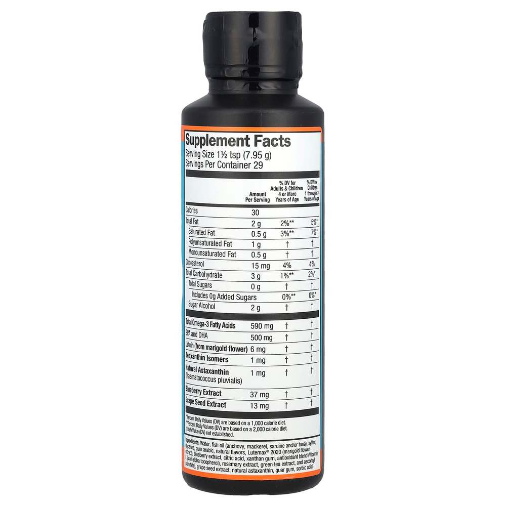 Barlean's, Serious Delicious Omega Pals, Фруктовый вкус мандарина и мандарина, 8 унций (227 г)