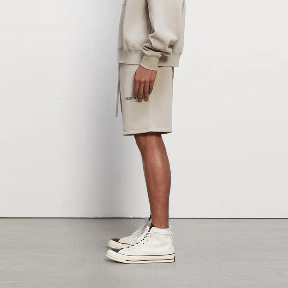 Шорты Fear of God Essentials FW20 Sweat Shorts Tan, FOG-FW20-308