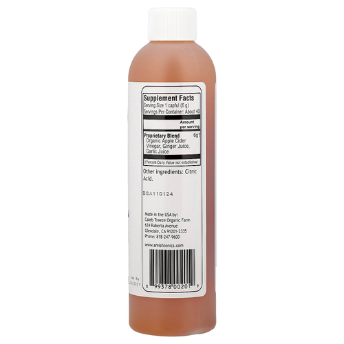 Caleb Treeze Organic Farm, Old Amish, тонизирующее средство для пищеварения, 237 мл (8 жидк. унций)