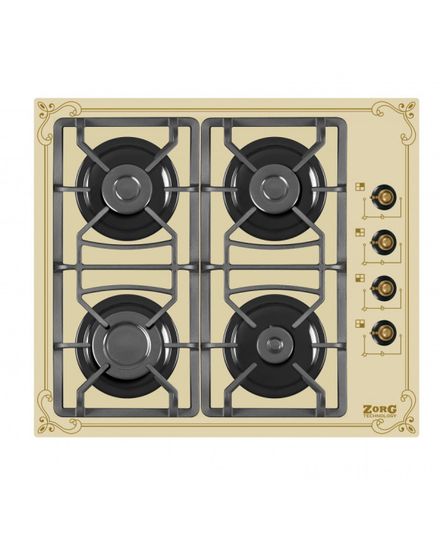Газовая варочная панель ZorG BP4 FD RCR
