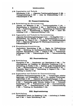 Versicherungswesen | Alfred Manes