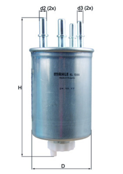 MAHLE - KL1044-MAH - Fuel Filter
