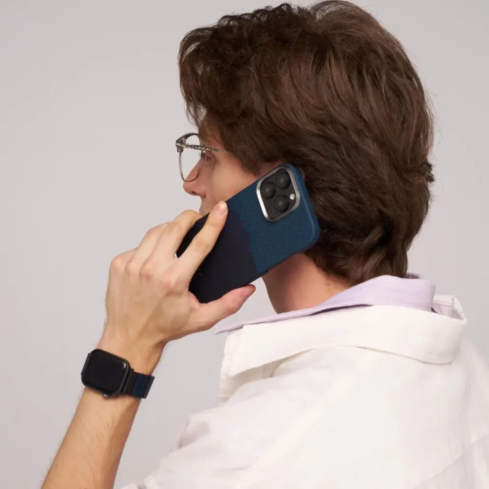 Чехол Pitaka StarPeak Tactile Woven case для iPhone 16 Pro Max, Milky Way Galaxy (KI1602PMYG)