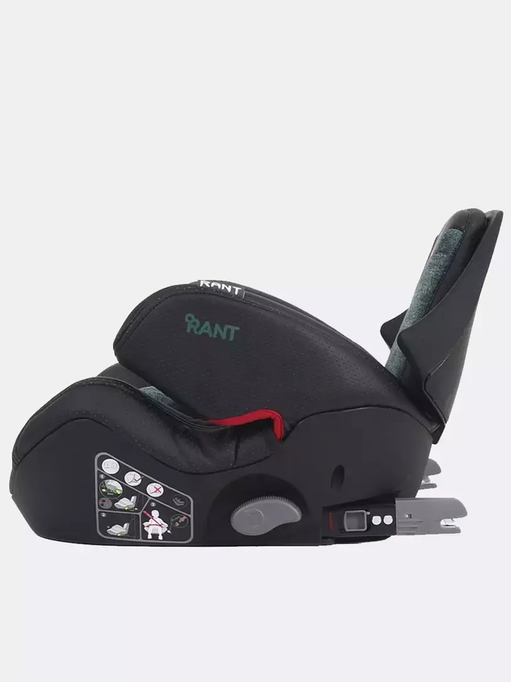 Автокресло BH316i "Flyfix" Genius Line гр.2-3 (15-36 кг) Malachite