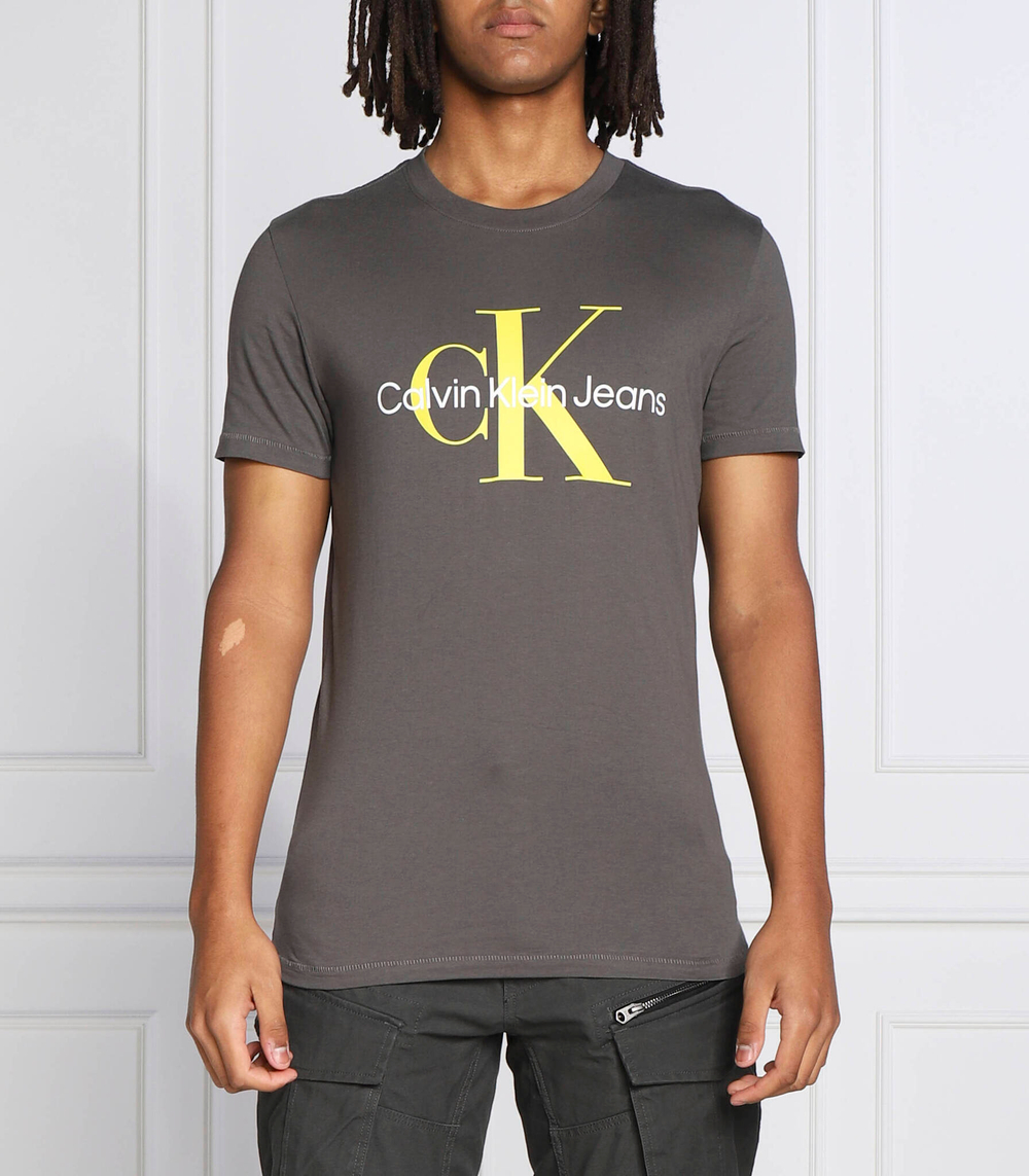 Футболка CALVIN KLEIN JEANS - серый(J30J320806)