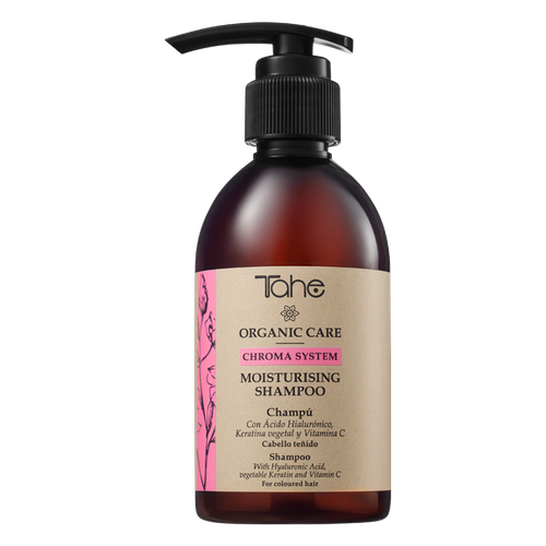 Tahe Шампунь увлажняющий для окрашенных волос- MOISTURISING SHAMPOO CHROMA SYSTEM FOR COLOURED HAIR, 300 мл