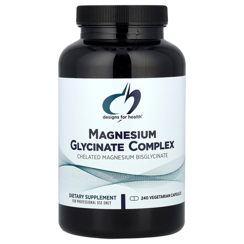 Designs For Health, Magnesium Glycinate Complex, 240 Vegetarian Capsules (150 mg per Capsule)
