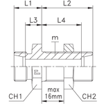 Соединение PD DS06 M14х1.5 (корпус)