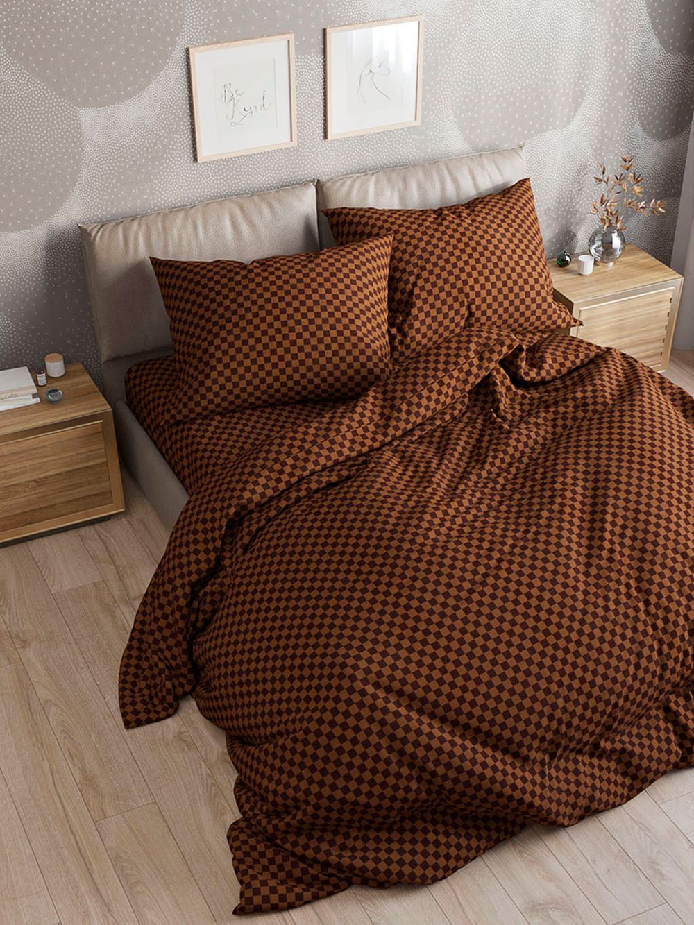 Простынь на резинке Сказка "Roger" 180х200 см