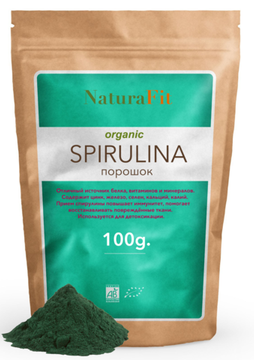 Спирулина Органик в порошке 100 грамм