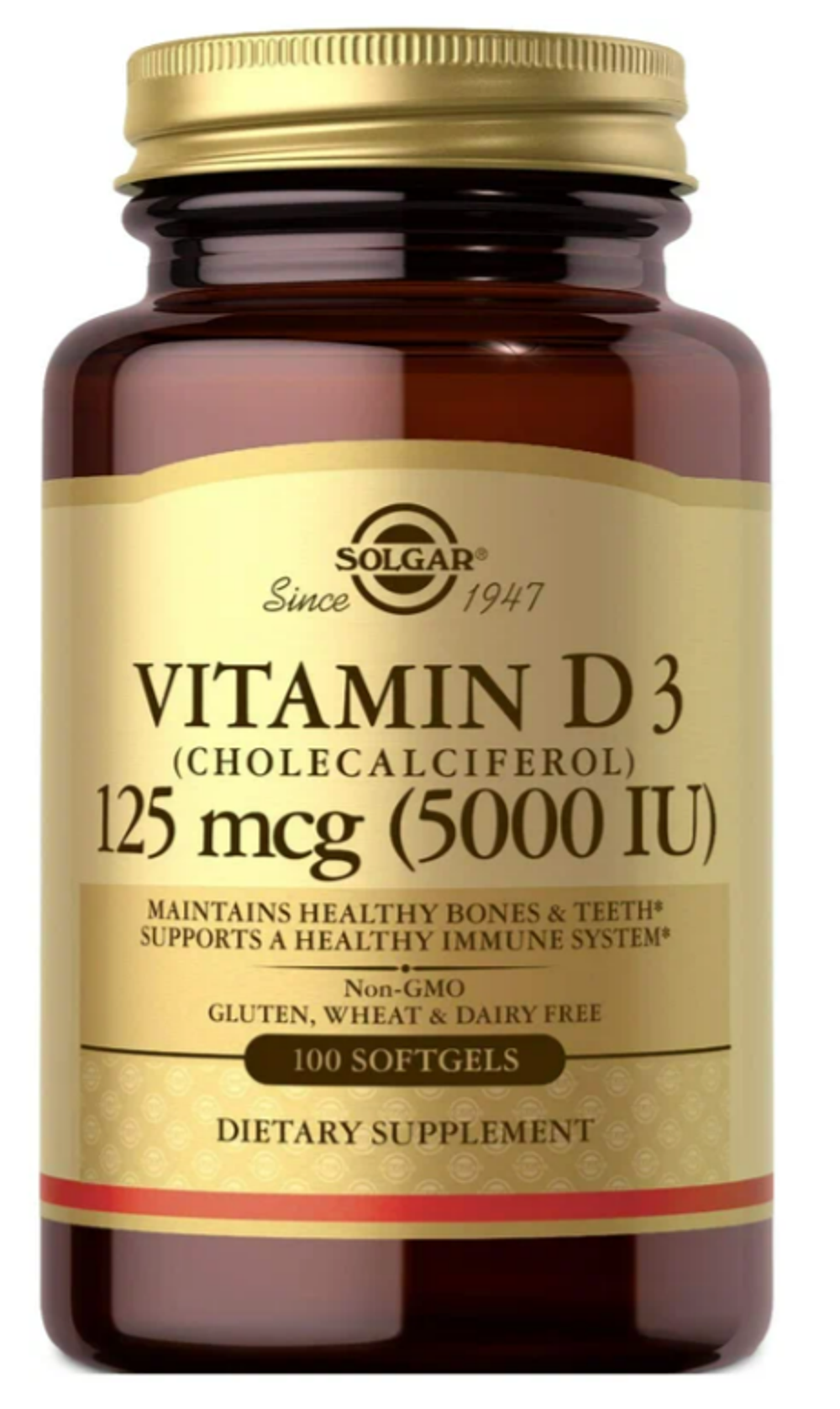 Vitamin D3 (Cholecalciferol) 5000 IU
