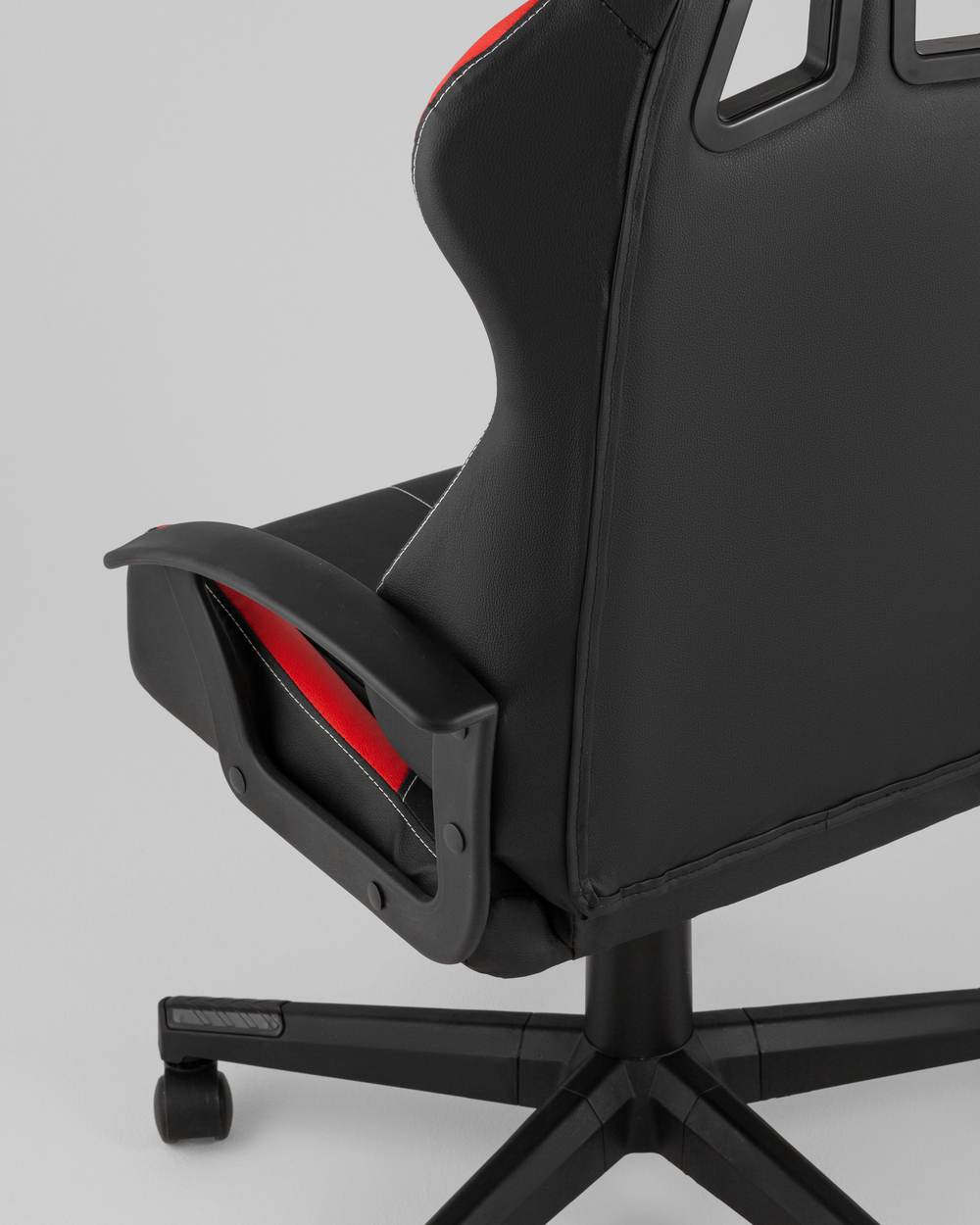 Кресло спортивное TopChairs Wyvern черно-красный